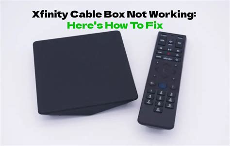 does leaving the cable box on waste electricity|cable box troubleshooting.